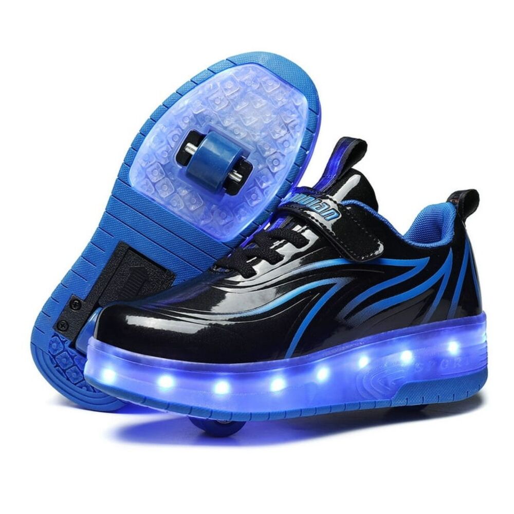 Kids Light Up Skate Shoes 13 NEW